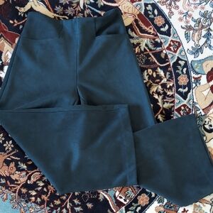 Cropped Wide Leg Trousers